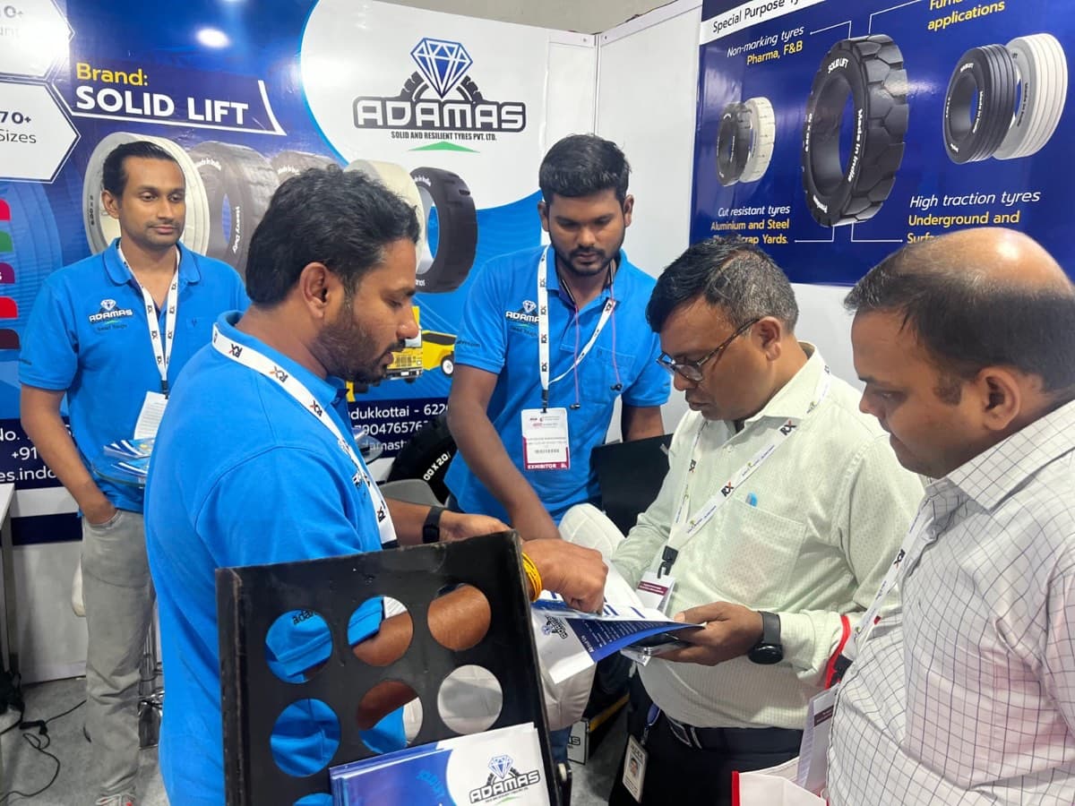 Adamas SOLID-LIFT at India Warehousing & Logistics Show 2023, Mumbai — photo 1