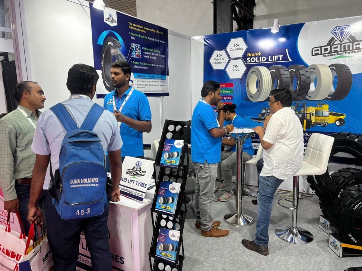 Adamas SOLID-LIFT at India Warehousing & Logistics Show 2023, Mumbai — thumbnail 4