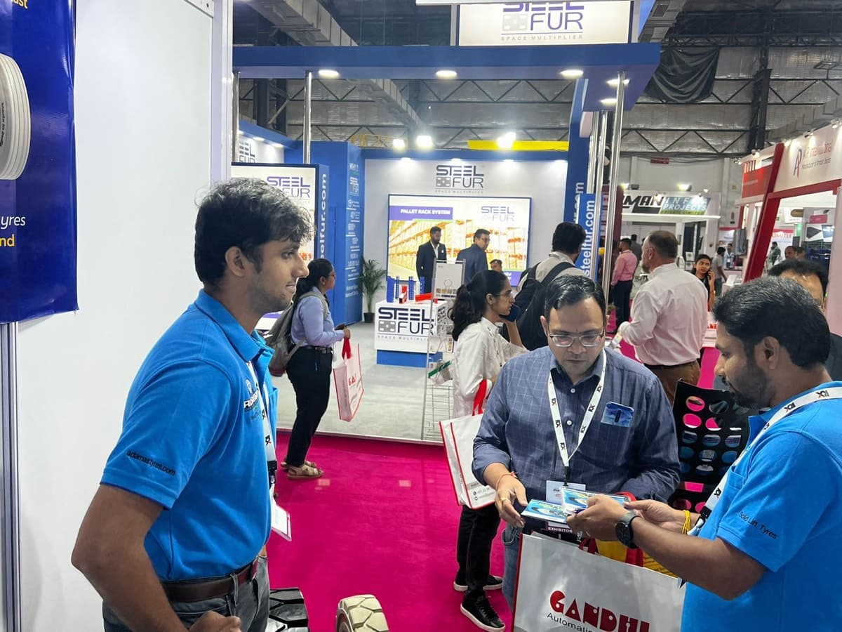 Adamas SOLID-LIFT at India Warehousing & Logistics Show 2023, Mumbai — thumbnail 5