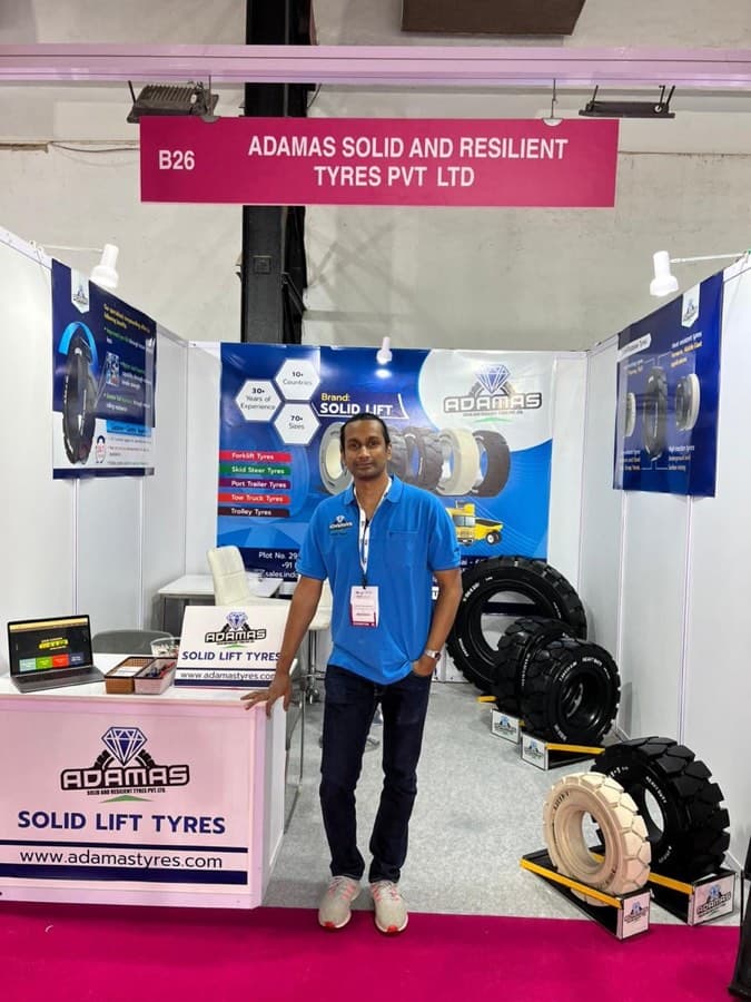Adamas SOLID-LIFT at India Warehousing & Logistics Show 2023, Mumbai — thumbnail 6