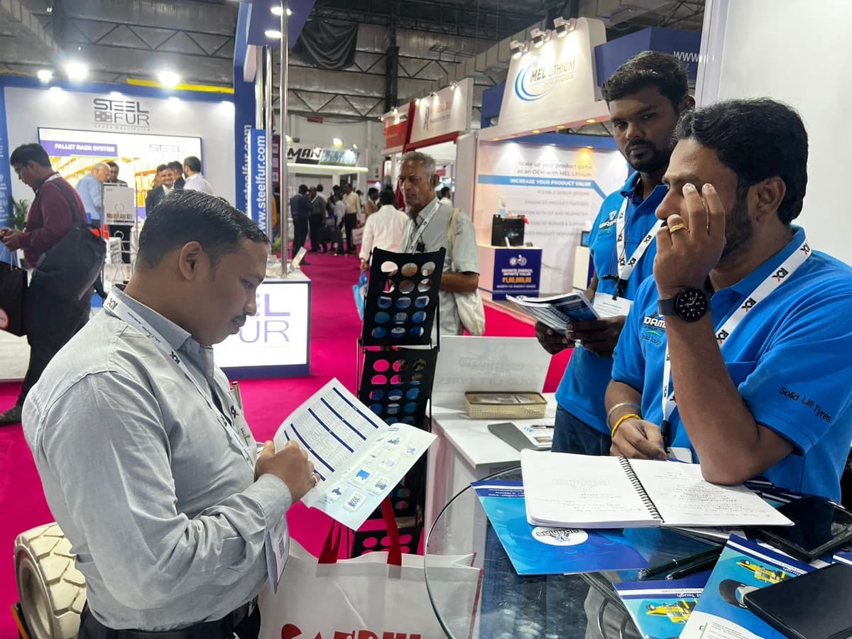 Adamas SOLID-LIFT at India Warehousing & Logistics Show 2023, Mumbai — thumbnail 2